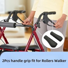 2 PCS Crutch Hand Grips Replacement Parts Fit for Rollator Walker ,Rollator H…