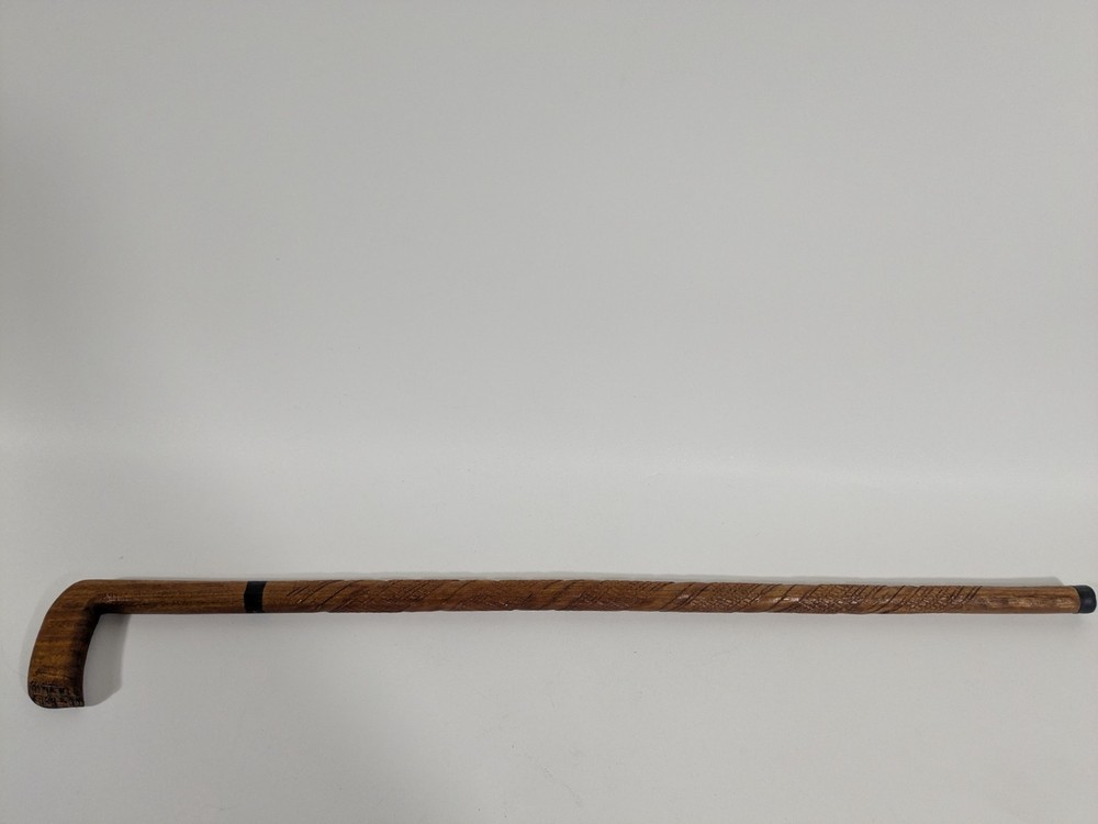 Twisted Oak Walking Cane Handcrafted Wood Cane Wooden Walking Cane 32″