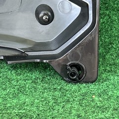 OEM Quantum J6 Rear Shroud Battery Access Cover Orange Open Box Pride Mobility
