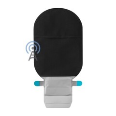 SenSura® Mio Convex 1-Piece EasiClose WIDE Outlet 18991 Black, Filter, Belt Tabs