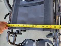 MINT UPGRADED- QUICKIE QXI folding WHEELCHAIR 18″ X 20″ Used 18″x20″ Transit