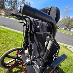 Quickie Tilt In Space 19.5×19 Wheelchair Invacare Back Acta Embrace Cushion