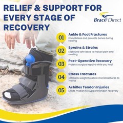 ActivAir Deluxe Short Walking Boot L4361 Lightweight Pneumatic Air Walker