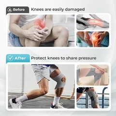 Knee Assistive Device Knee Brace for Pain Relief Walk Support Stabilizer Pad