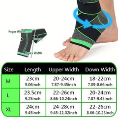 Ankle Support Strap Compression Wrap Bandage Brace Sprain foot Pain Relief US