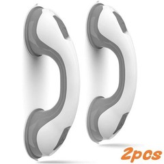 2 Pack Shower Grab Bar 12″ Shower Suction Bar Handle Bathroom Safety Grip Handle