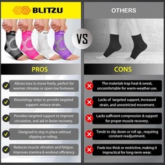 Compression Socks Ankle Brace Arch Support for Heel Pain Relief