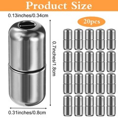 20Pcs Shoelace Locks Buckle, No Tie Shoe Lace Buckle Zinc Alloy Shoe Lace Tur…