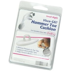 PediFix Visco-Gel Hammer Toe Cushion, Medium Left (2 Pack), N/A