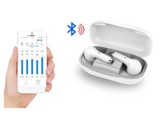 Hearing Aids Air pods style. YES IT’S HEARING AIDS 2 in ONE, BT HEARING AIDS
