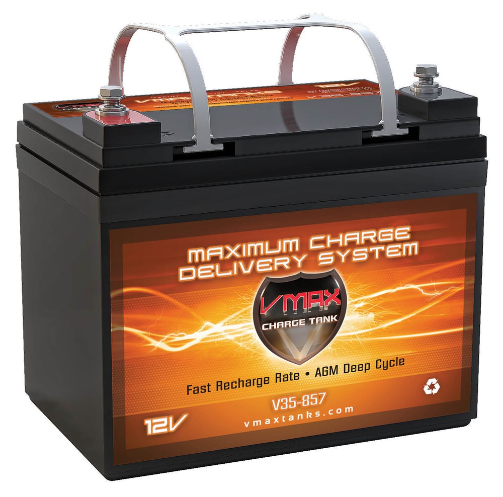 ELECTRIC MOBILITY COMP V35-857 12v AGM VMAX Scooter & Wheelchair battery