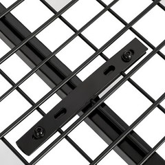 Folding Rear Basket Accessory For Mobility Scooters Power Chairs w/Hitch Receive