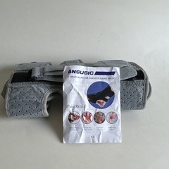 ANSUSIC Plantar Fasciitis Night Splint Adjustable Gray/Black One Size A417