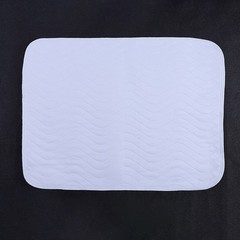 6x Reusable Washable Incontinence Pad – Blue/White, 45x60cm