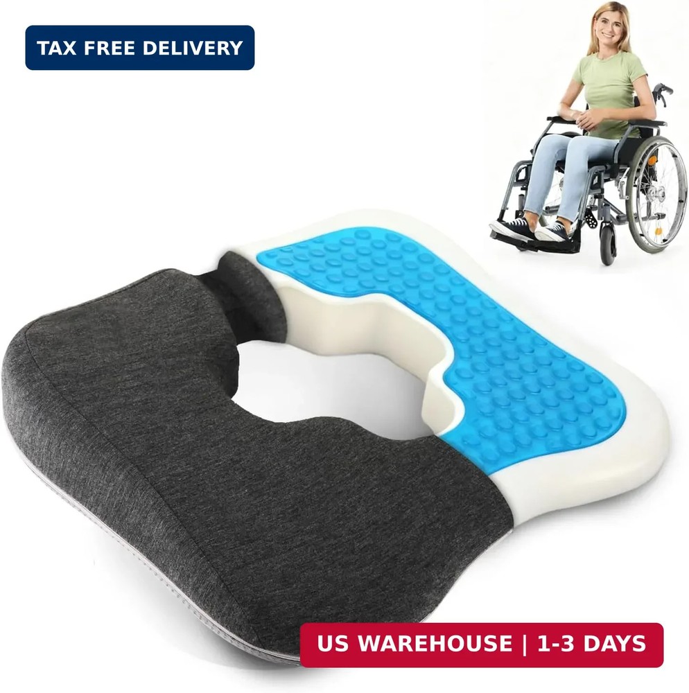 Gel Wheelchair Cushions for BedSores Prevention,Bed Sore Pad Cushion for Butt –