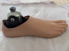 College Park Accent foot, Left, Sz 26, Adjustable Heel Height Foot up 2 inches