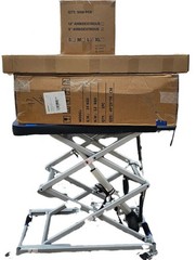 Lightweight rechargeable mini lift.Transfers wheelchair,scooter into the trunk