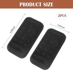 2PCS Car Arm Rest Elbow Pads,Comfortable Car Arm Rest Cushion with Memory Black