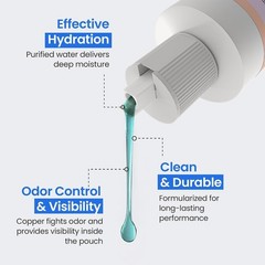 Safe n‘ Simple Ostomy Deodorant Classic Blue – Odor Eliminator 8 Fl Oz