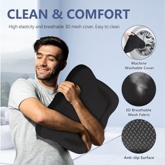 Cooling Seat Cushion, Thickened Big Gel Seat Cushion for Long Sitting, Support f