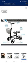 BodyMed Folding Knee Walker for Ankle & Foot Injuries