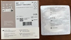 Esenta 423826 Thin Curve Hydrocolloid Strips 3cm x 9cm Strips Box of 80 Exp:2029
