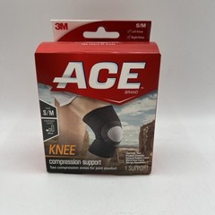 Ace Compression Knee Support Soft Neoprene Blend Soothing Small Medium Size