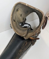 Antique Leather Prosthetic Arm Split Hook Hand Forearm Steampunk