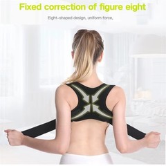 Adjustable Posture Corrector Back Shoulder Support Correct Brace Belt Men Women