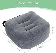 Extra Thick Chair Cushions for Office,6 in Breathable Adult Booster Seat for Car