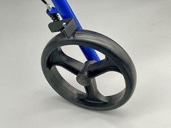 REAR Wheel Caster W/Blemish,Parts Medline Basic Steel Rollator Walker 8″ Wheels