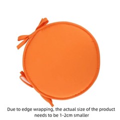 Thickened Sponge Round Chair Pad 30*30CM Washable Stool Cushion Candy Color With