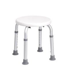 VEVOR Shower Chair Bath Seat Stool Bathroom Elderly Aids Adjustable Height 300lb