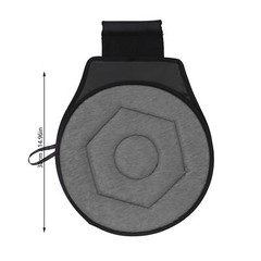 Round Car Cushion 360 Degrees Rotating Geometric Rhombic Shape Rotating Seats