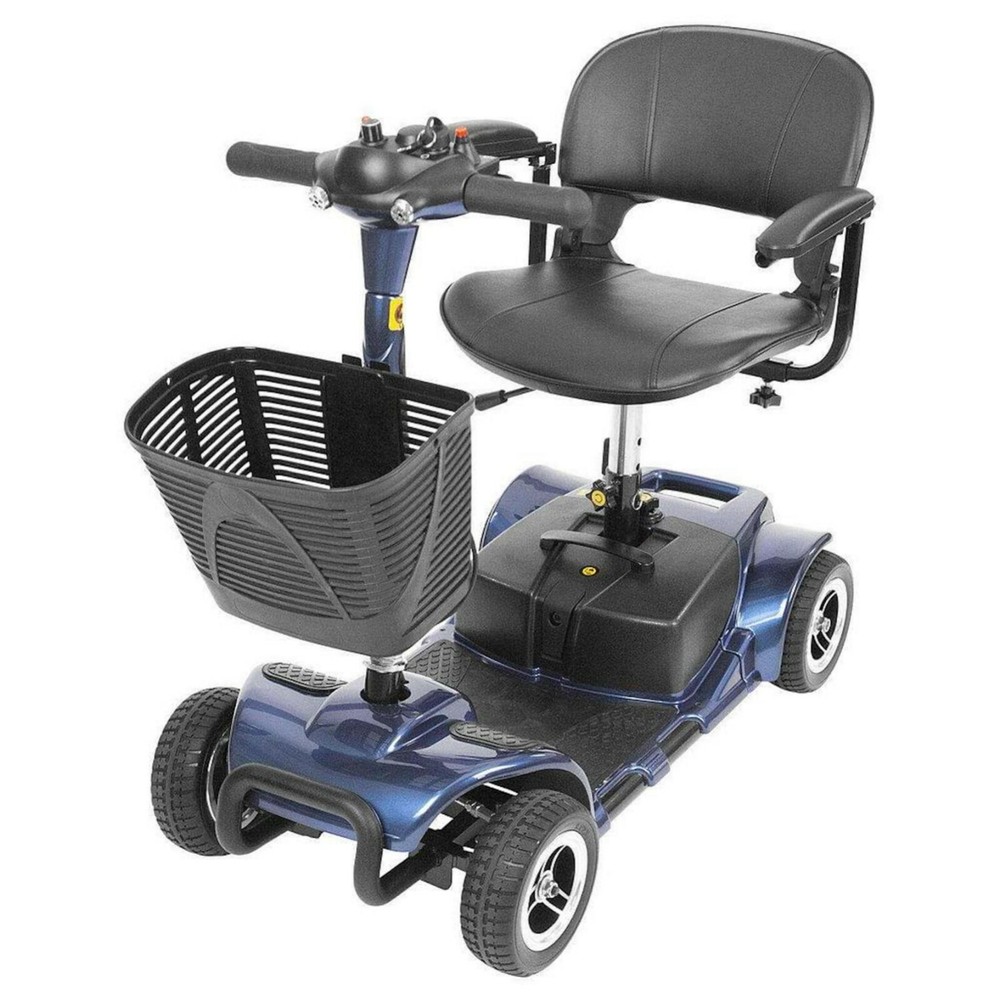 4 Wheel Mobility Scooter – Available in Blue and Silver