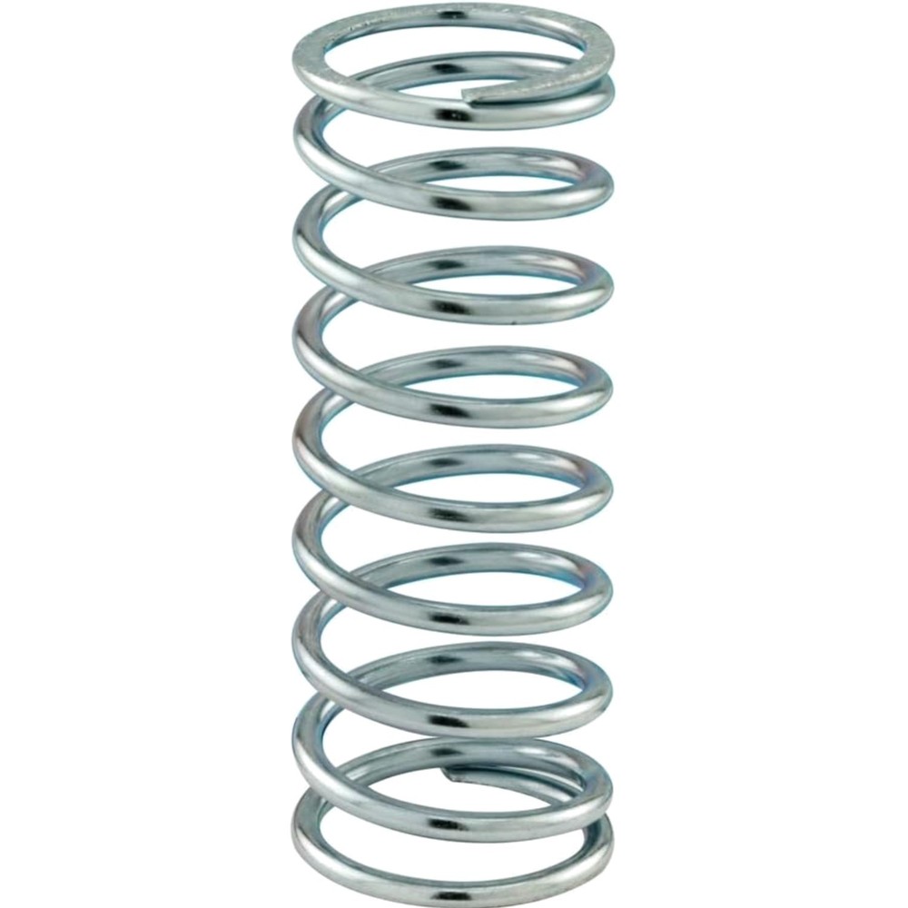 Compression Spring Steel Nickel-Plated 0.105 GA 1-1/8 In x 3 In 2 Pack