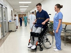 Custom Manual Wheelchair with Vertical Standing Function – Sit-to-Stand Mobility