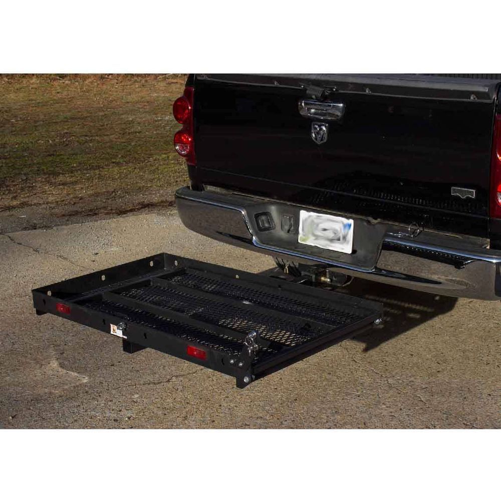 Titan Ramps Hitch-Mounted Wheelchair and Scooter Carrier – 400 lb. Capacity