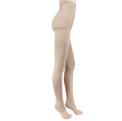 30-40mmHg Compression Pantyhose Stockings Relief Medical Supports Open Toe Socks