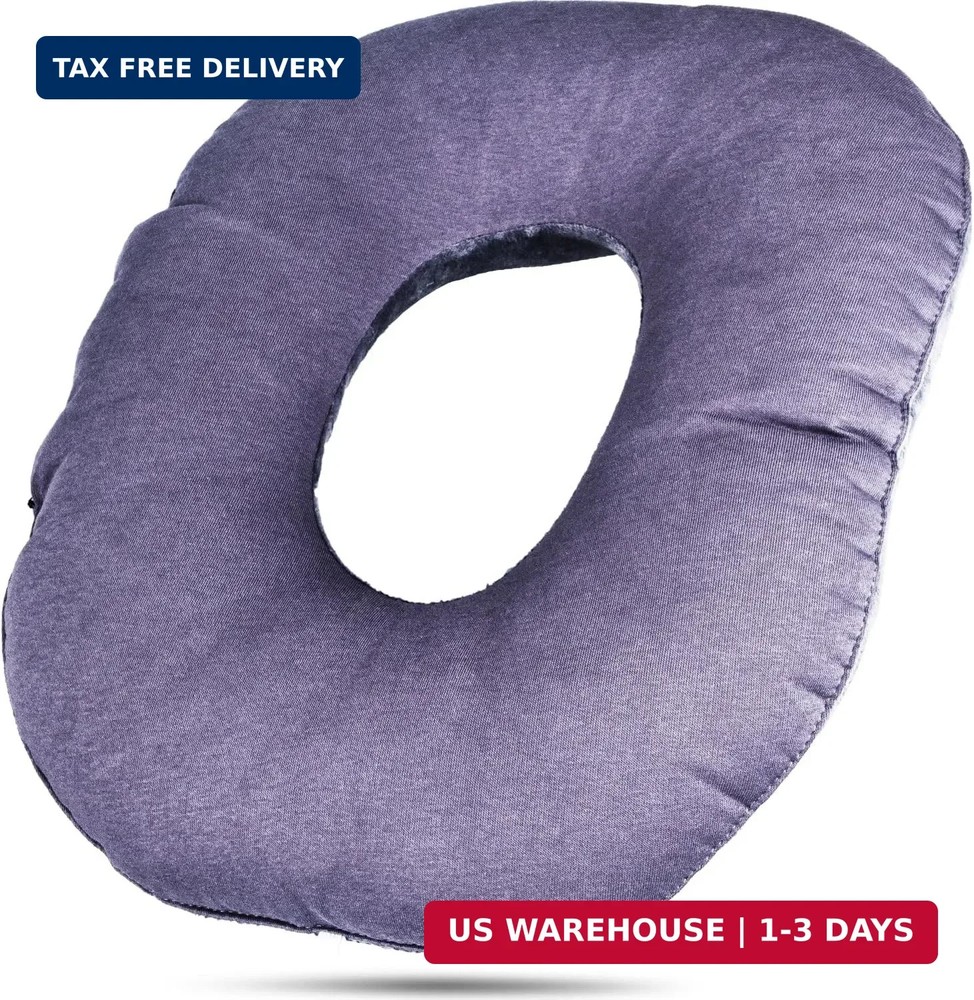 Butt Pillow Tailbone Pain Relief Cushion, Specialty Pillows for Leg, Back, Hip,