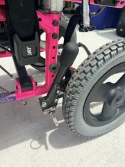 Quickie Zippie TS Folding Wheelchair Kids Pink Upgraded Jay Zip Cushion J3 Back