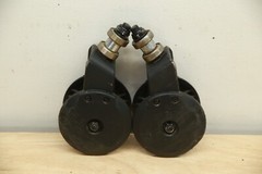 PAIR of Caster Forks for Pride Jazzy EVO613 Power Chairs – 5″ Wheel Tire Bracket