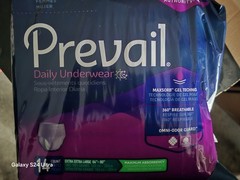 Prevail Adult Daily Disposable Underwear XXL Maximum Absorbency 56 Ct