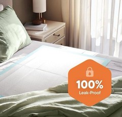 Stackman 100ct Adult Underpads 23×36 Heavy Absorbency Chux Bed Pads