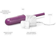 Poise Impressa 8 Count Incontinence Bladder Supports for Bladder Control Size 2