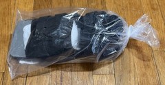 United Ortho Adjustable Post-Op Open Square Toe Shoe Men’s Size Large Black