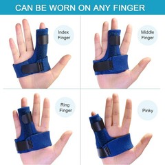 Sumifun Finger Brace, Trigger Splint for 1 Count (Pack of 1), Right