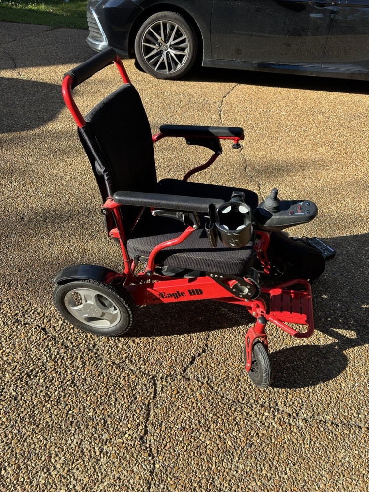 Eagle HD Power Wheelchair Joystick Control Red/Black