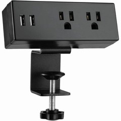 Black Furniture Power Distribution Unit Power Strip TV2802-F-C-BK-A Electrical