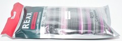 Rexx 8-15mmHG Multicolor Striped Compression Socks Women’s Size (9-11) New!